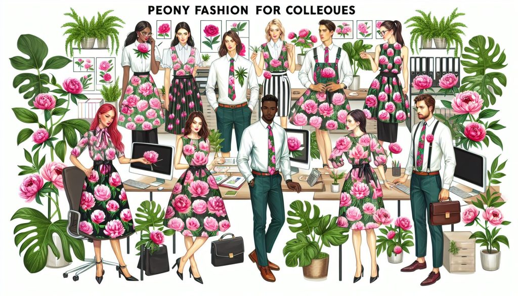 Мода пионов для коллег