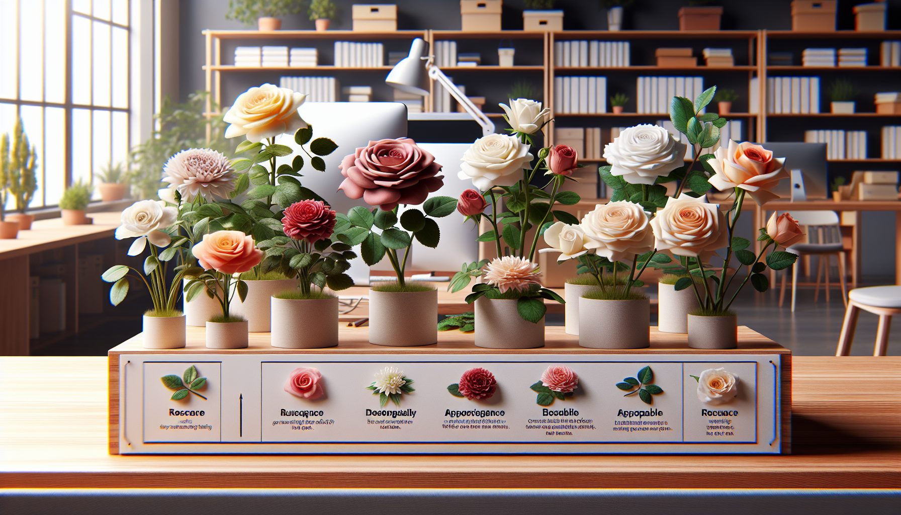 Какие розы уместны на работе