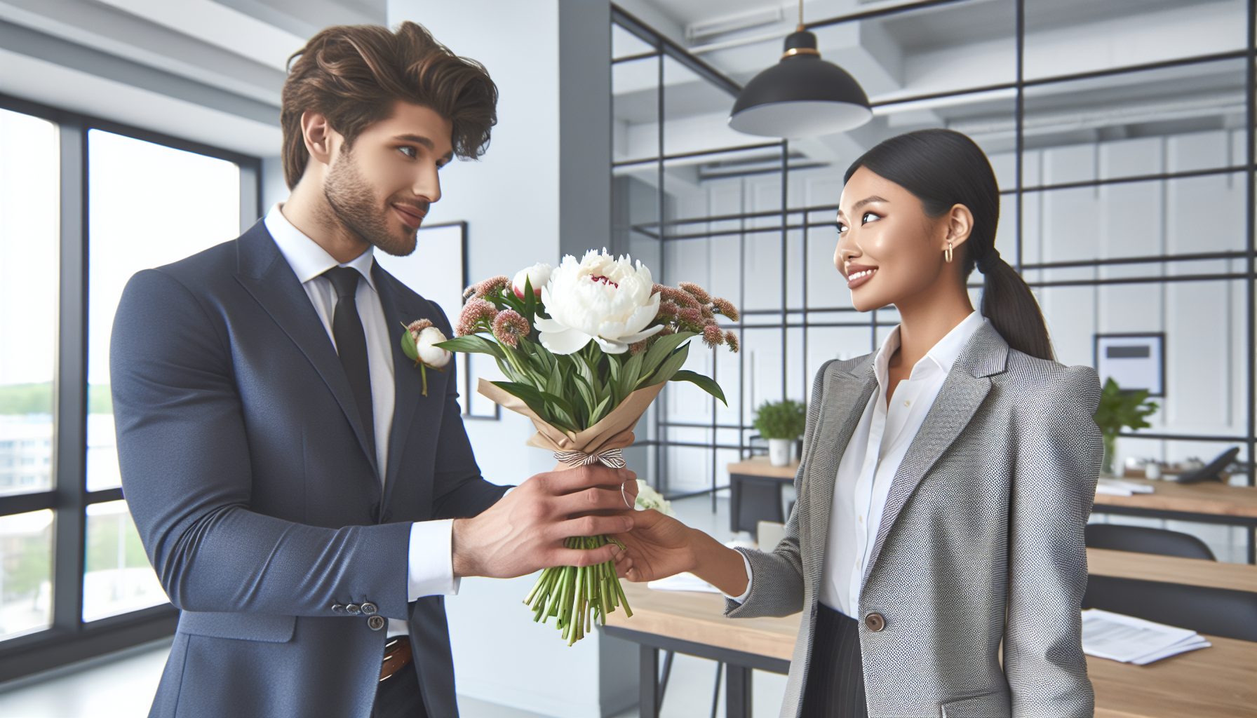 Как подарить пионы коллеге и не попасть в неловкую ситуацию