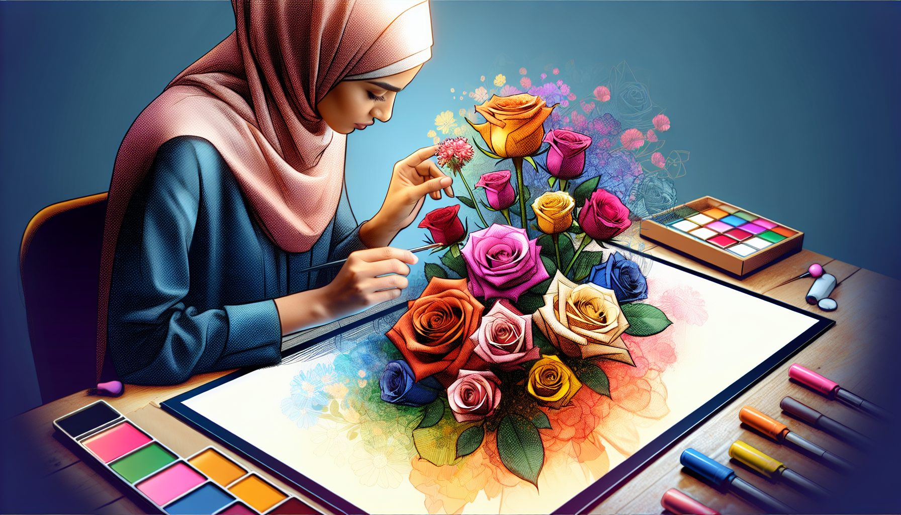 Как правильно выбрать розы для коллег