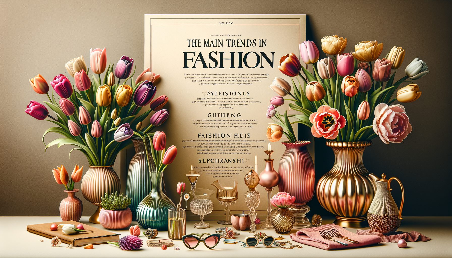 Основные тенденции тюльпановой моды