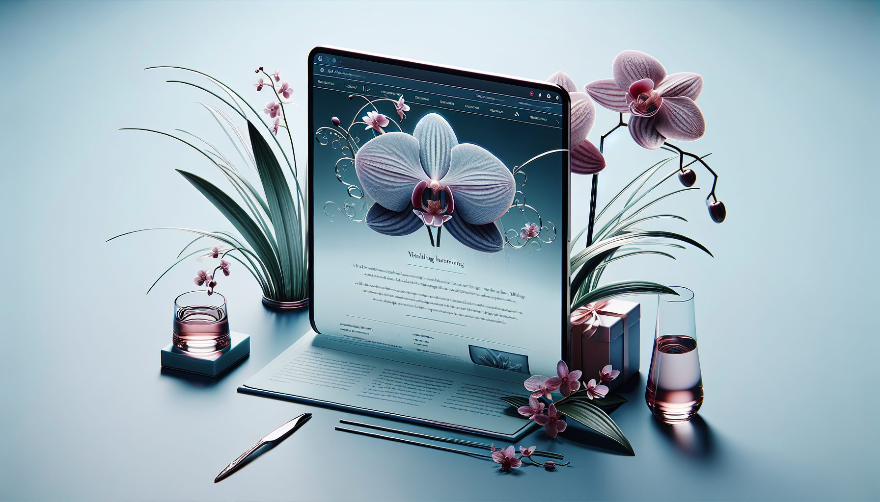 Орхидея как стильный жест внимания