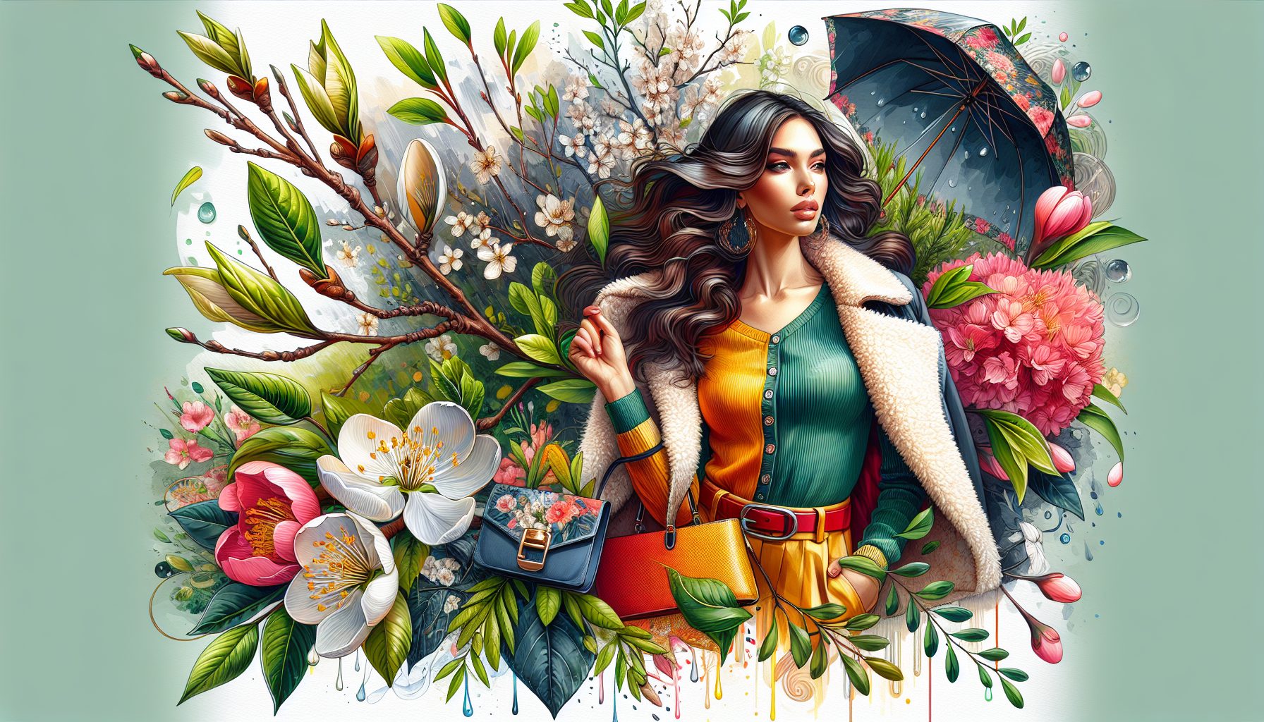 Весенние настроения: свежесть, запах дождя и первые бутоны