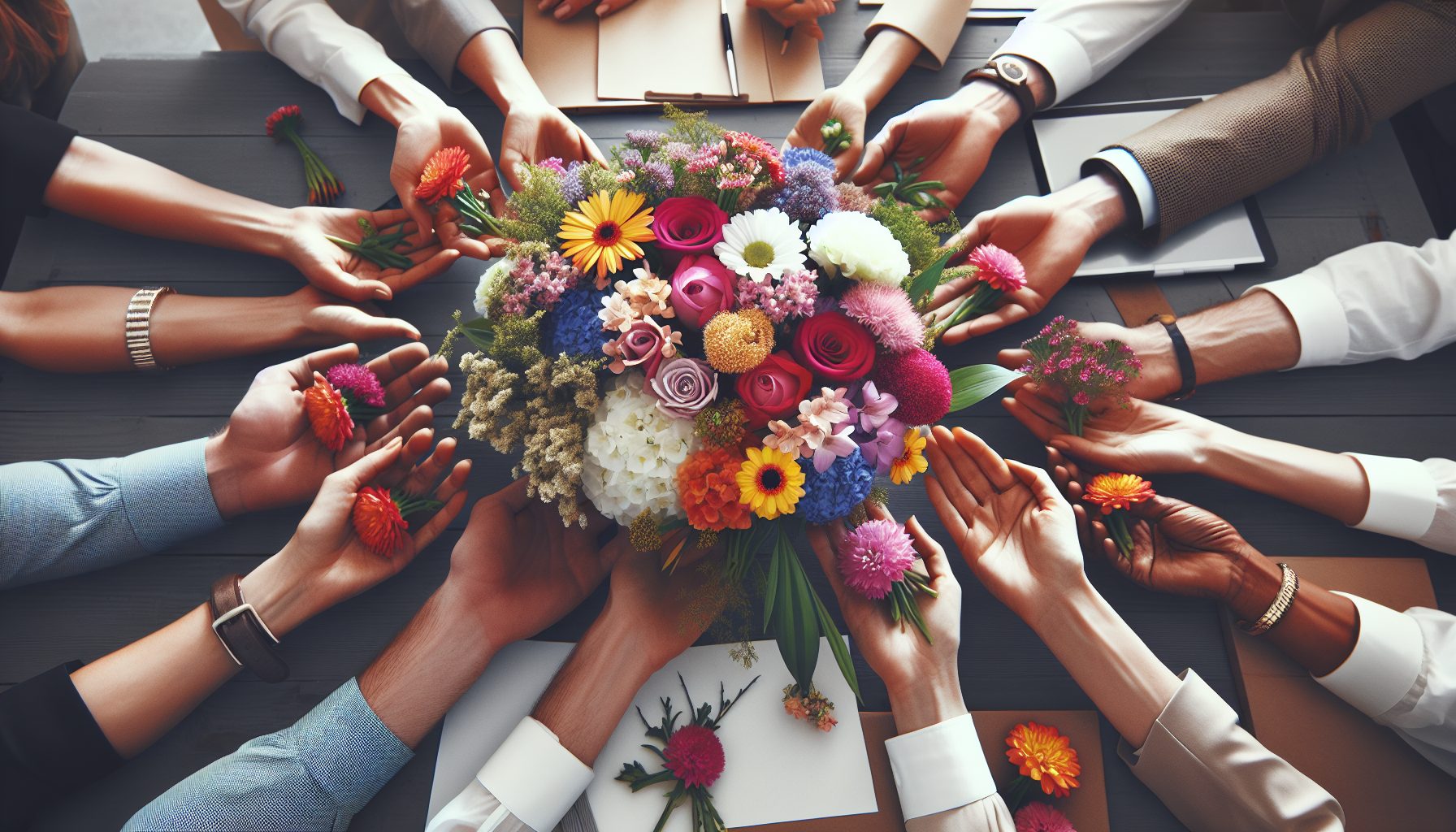 Цветы как способ заботы и признательности