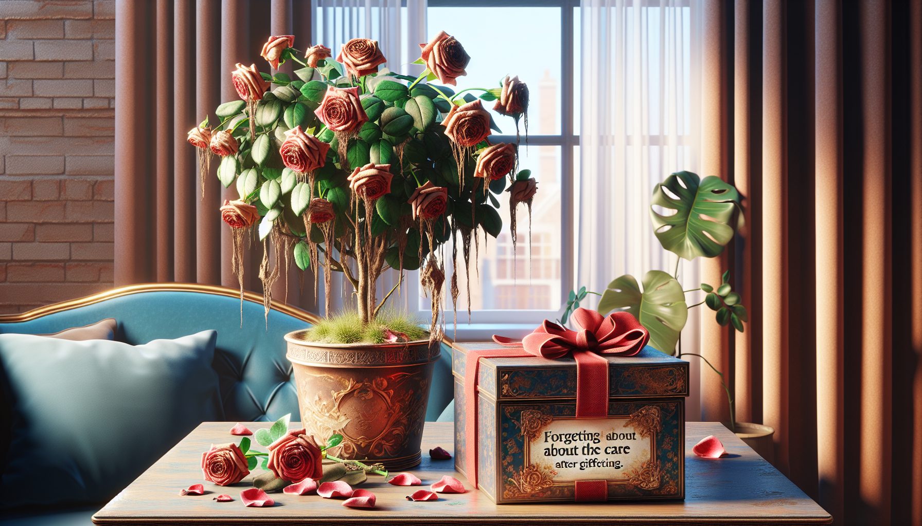 Ошибка №4: забыть про уход после вручения