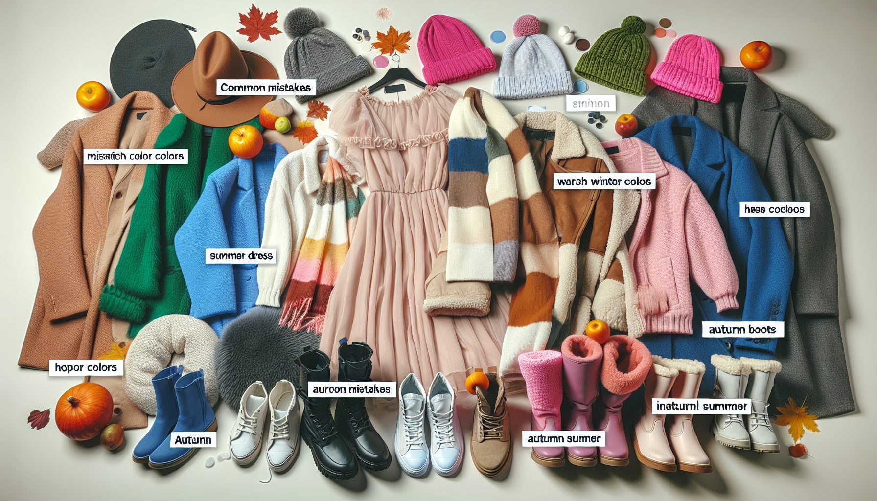 Типичные ошибки при подборе сезонных цветов