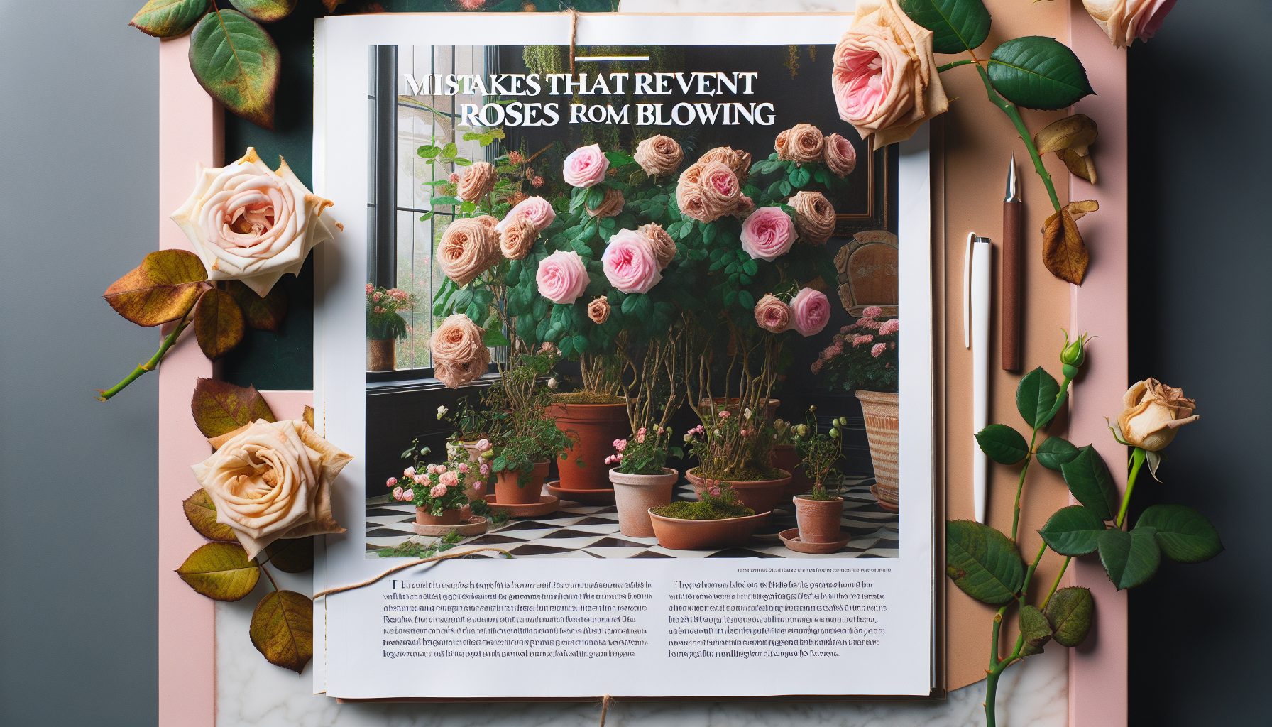 Ошибки, которые мешают розам цвести
