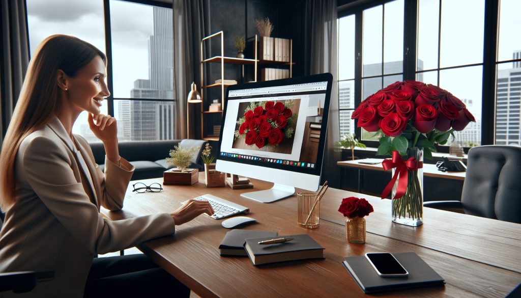 Почему розы для офиса работают лучше любого подарка