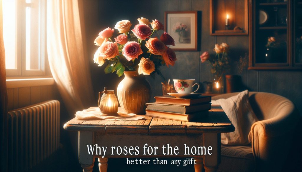 Почему розы для дома работают лучше любого подарка