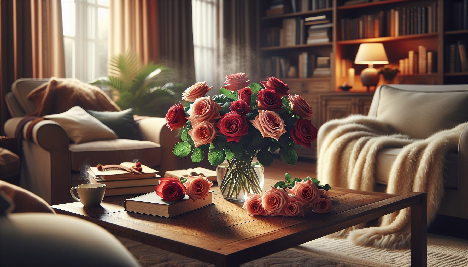 Розы вместо повода