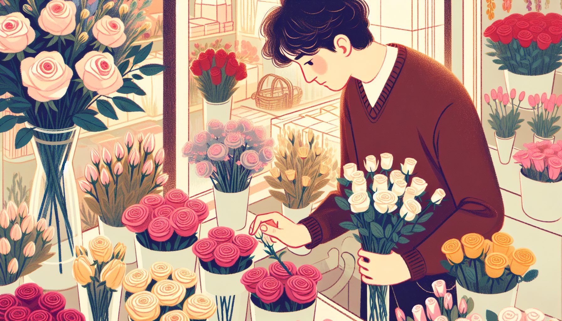 Как не промахнуться с букетом для любимой