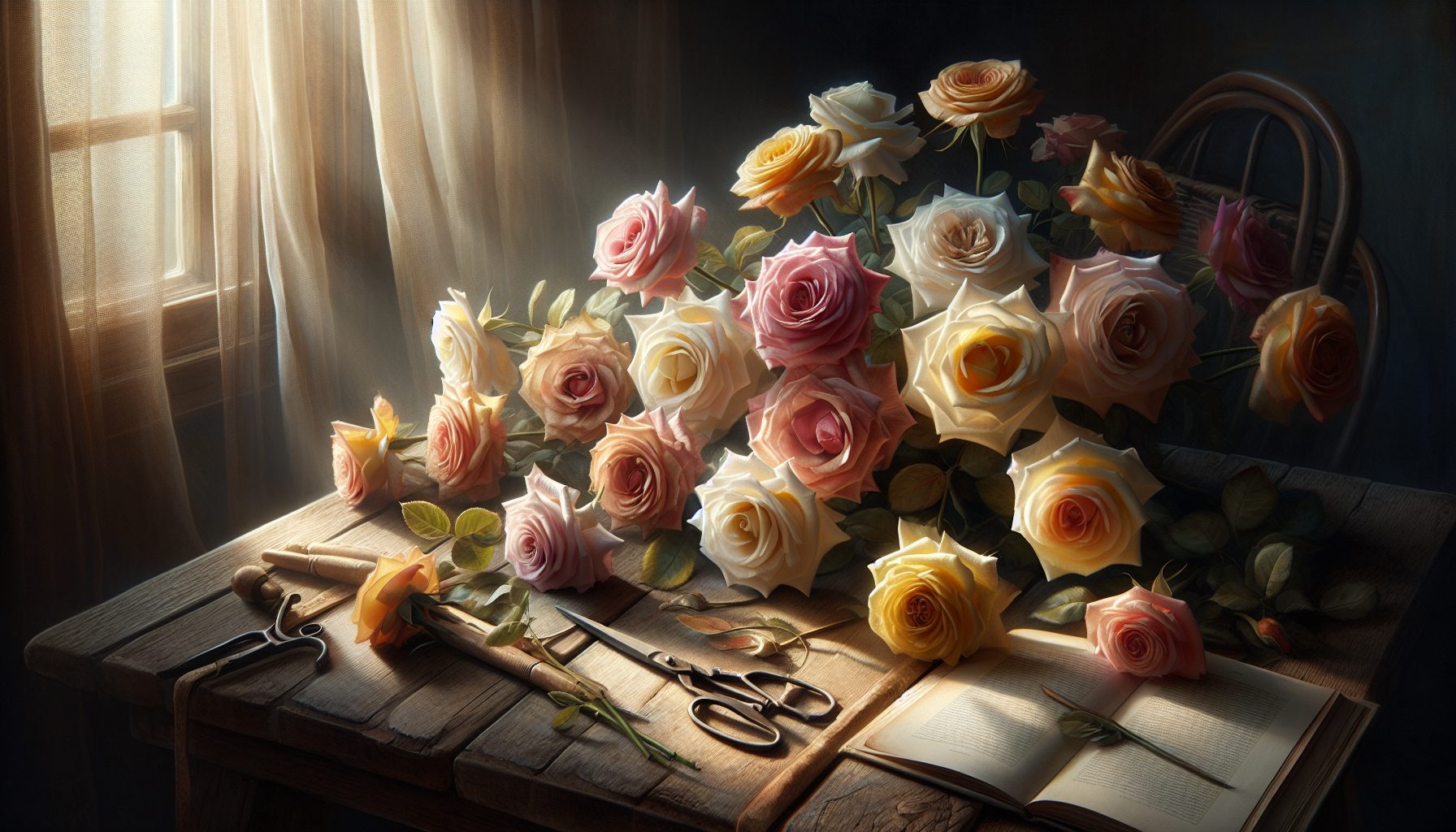 Зачем вообще розы дома