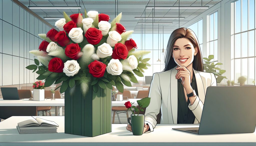 Розы для офиса: что о вас скажет такой букет