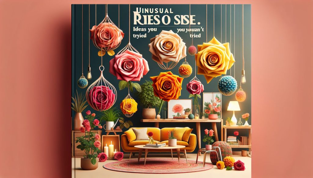 Антискучные розы для дома: идеи, которые вы еще не пробовали