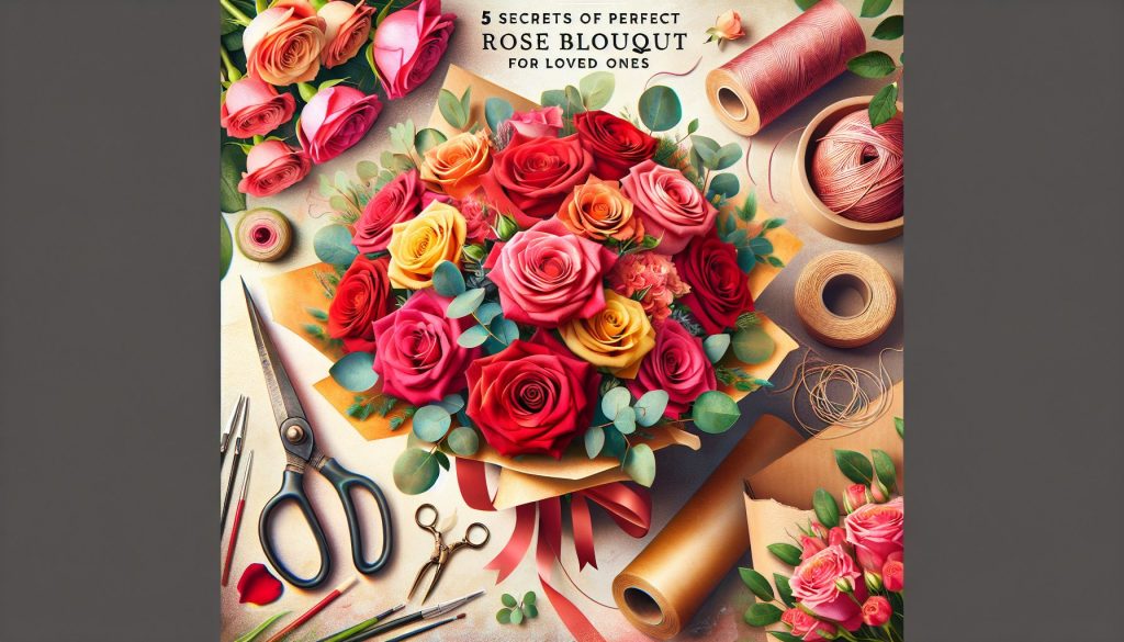 5 секретов идеальных букетов из розы для любимых