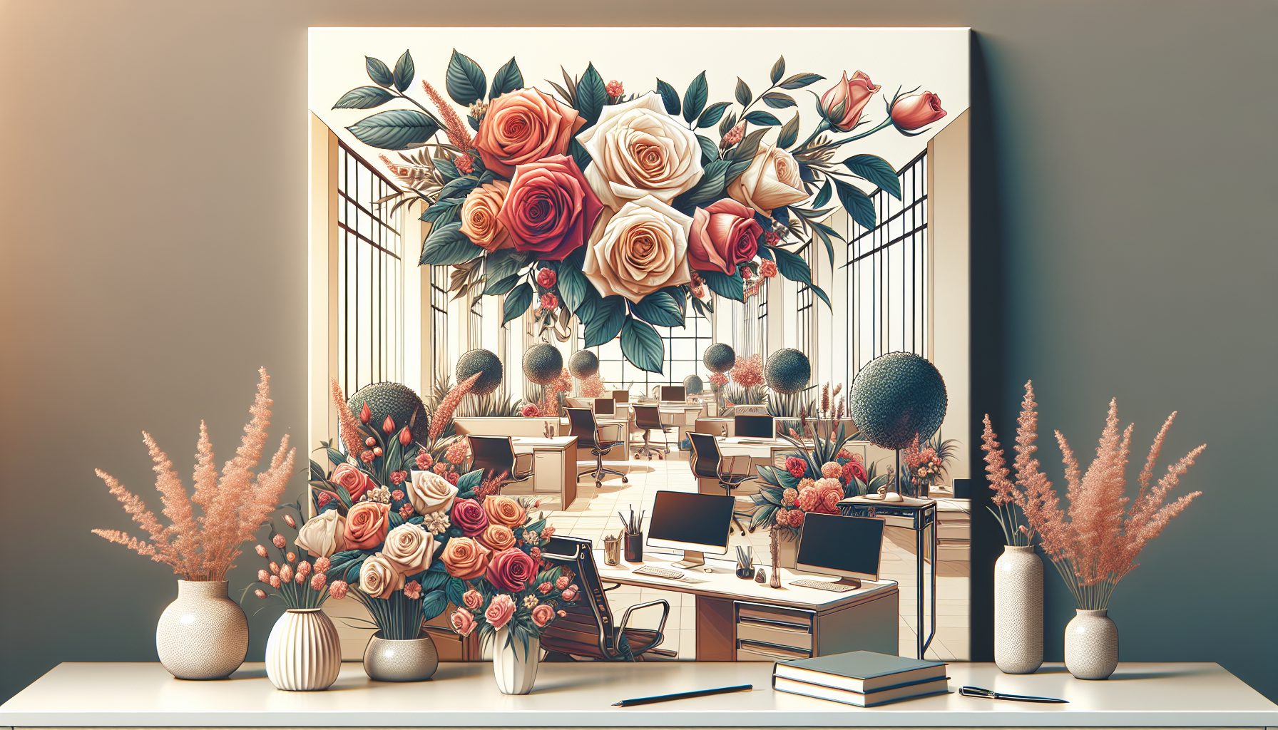 Розы как часть корпоративной культуры