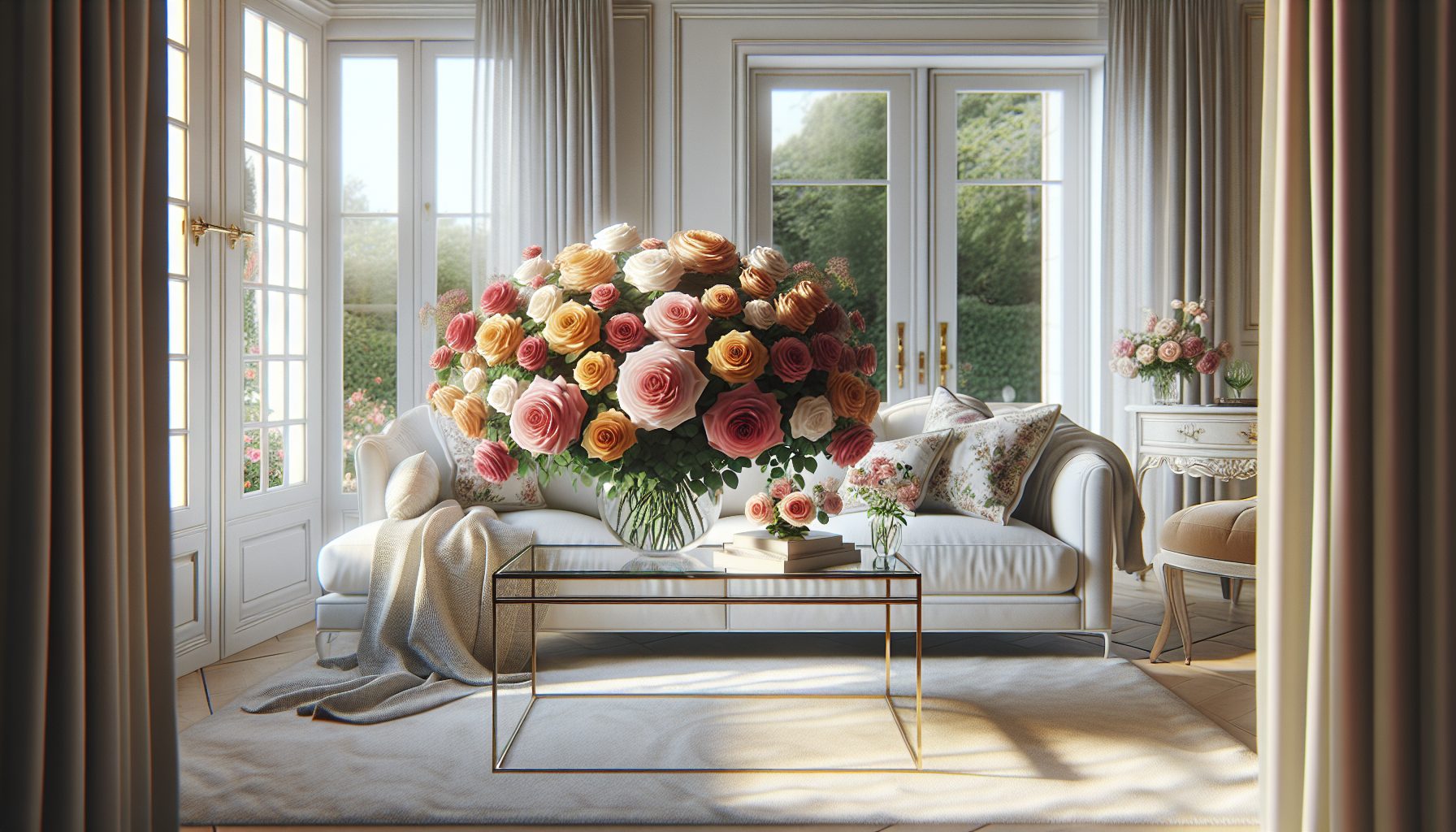 Что символизируют розы в интерьере