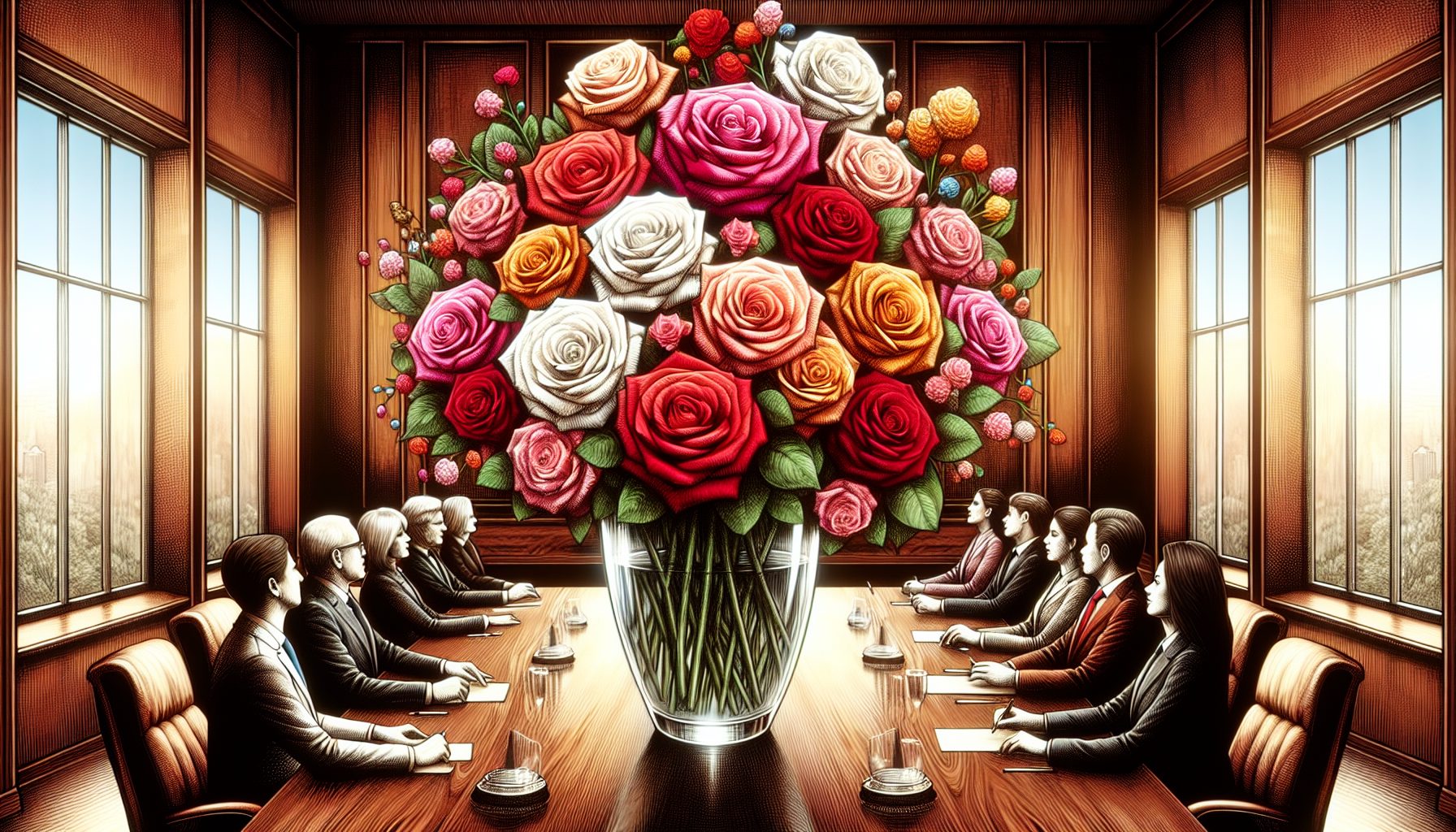 История из практики: как розы спасли переговорную
