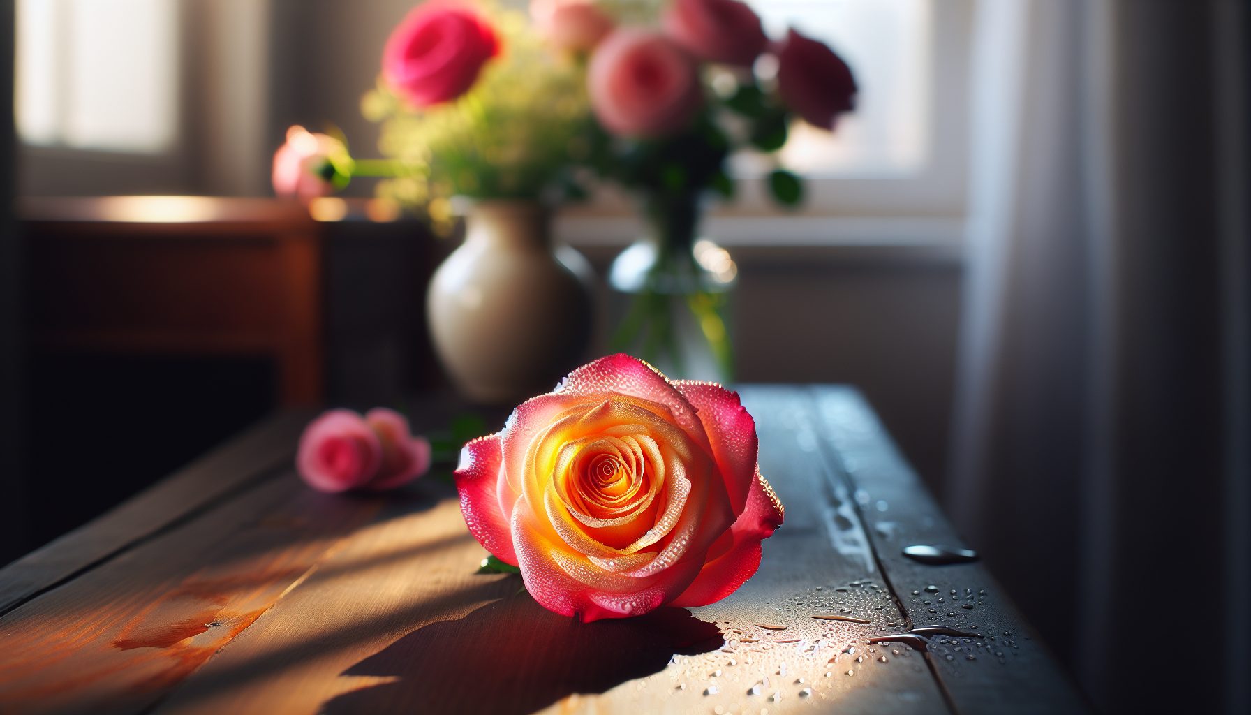 Как понять, что роза свежая