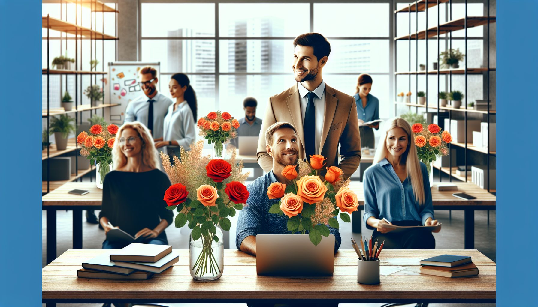 Как розы влияют на атмосферу команды