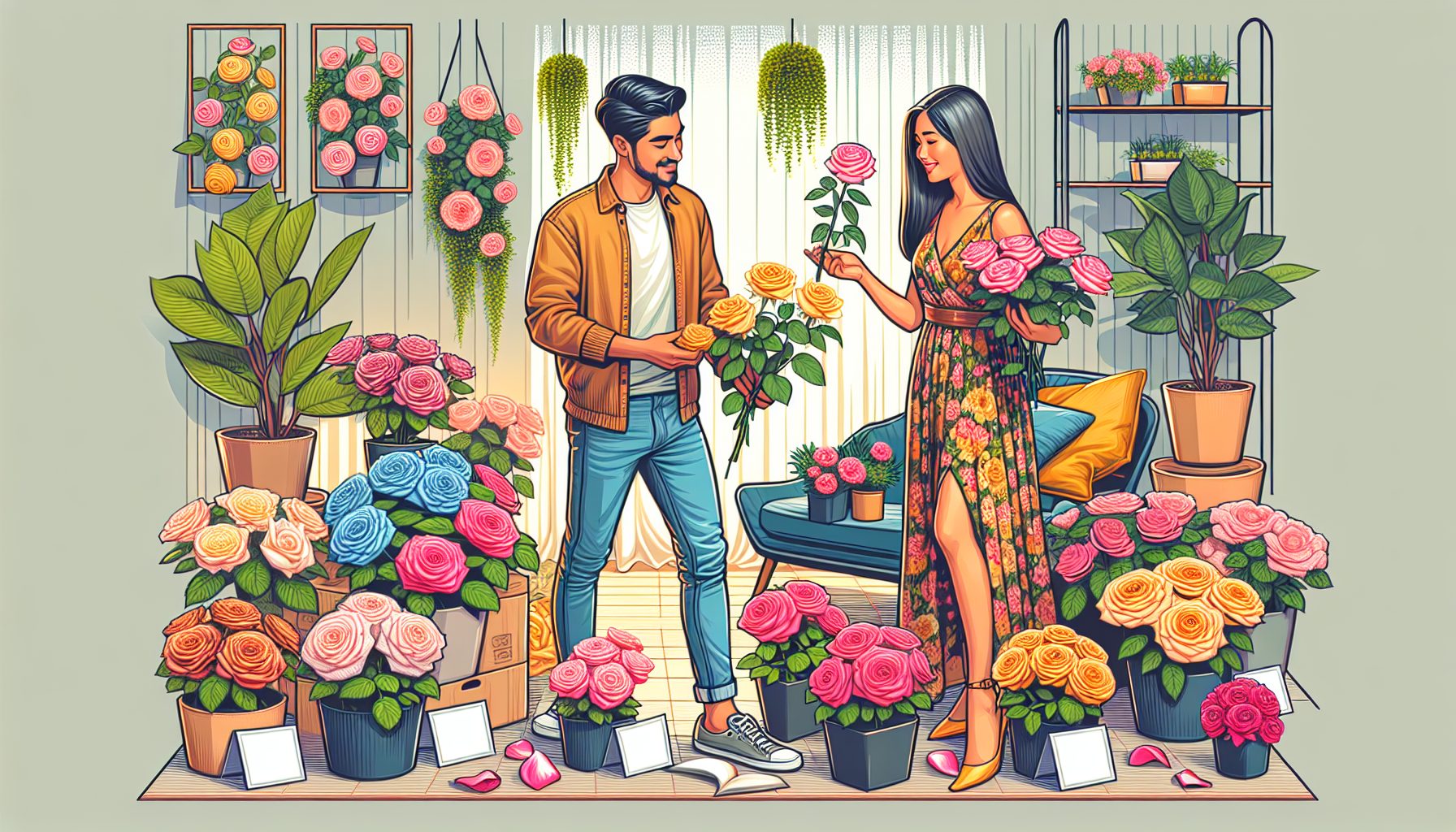 Как выбрать розу для квартиры