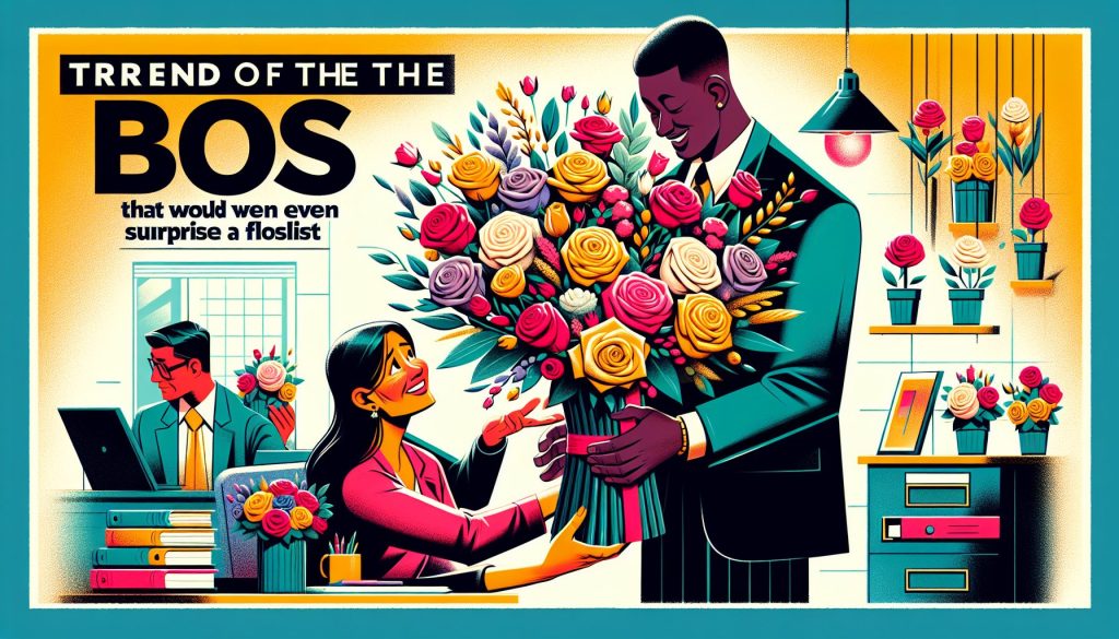 Тренд года: розы для начальника, которые удивят даже флориста