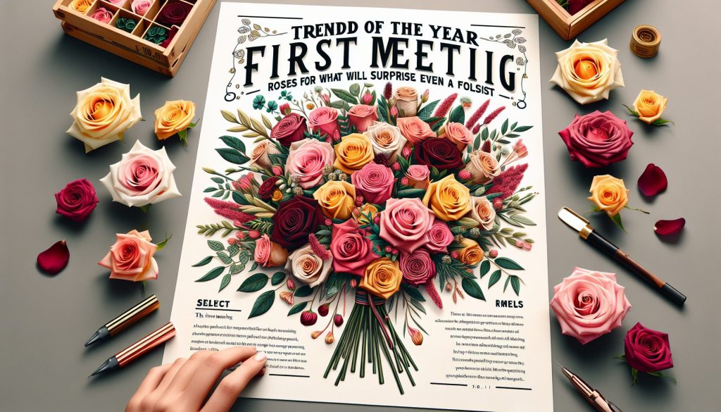 Тренд года: розы для первой встречи, которые удивят даже флориста