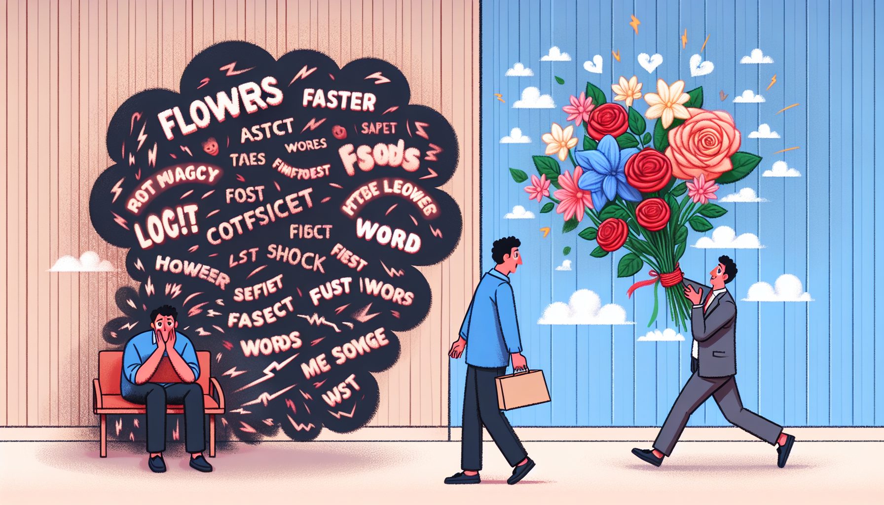 Почему цветы воздействуют быстрее, чем слова