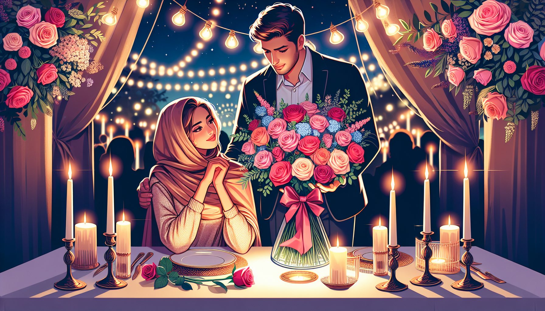 Советы по поведению на свидании с розами