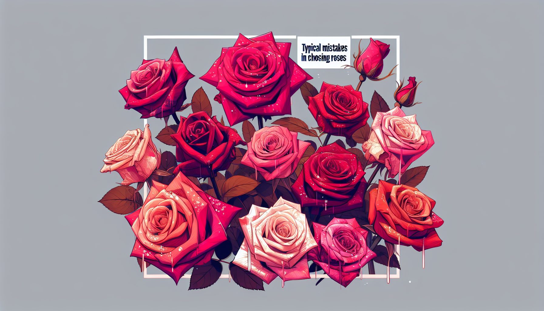 Типичные ошибки при выборе роз