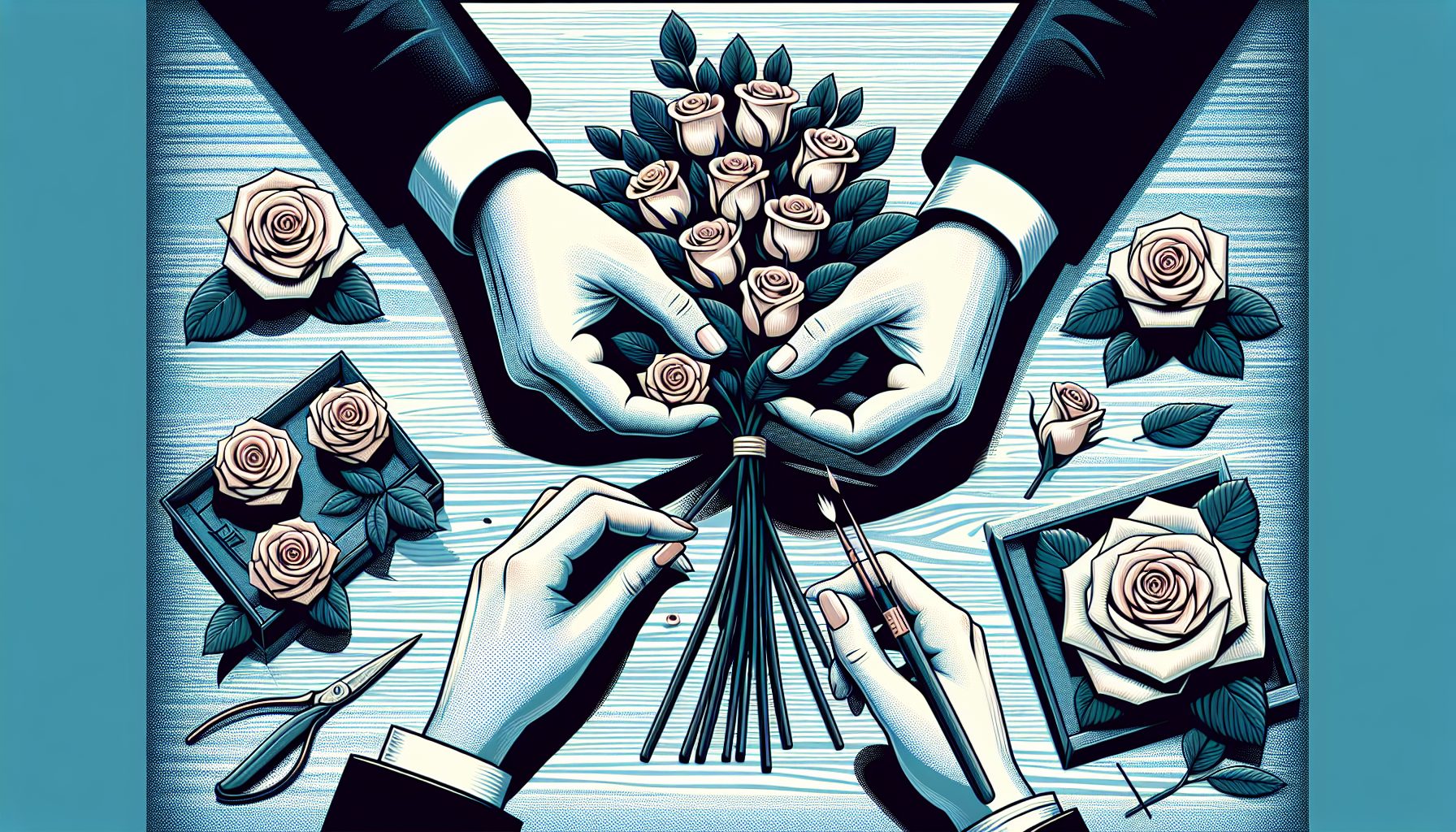 Секрет №2. Количество и форма букета