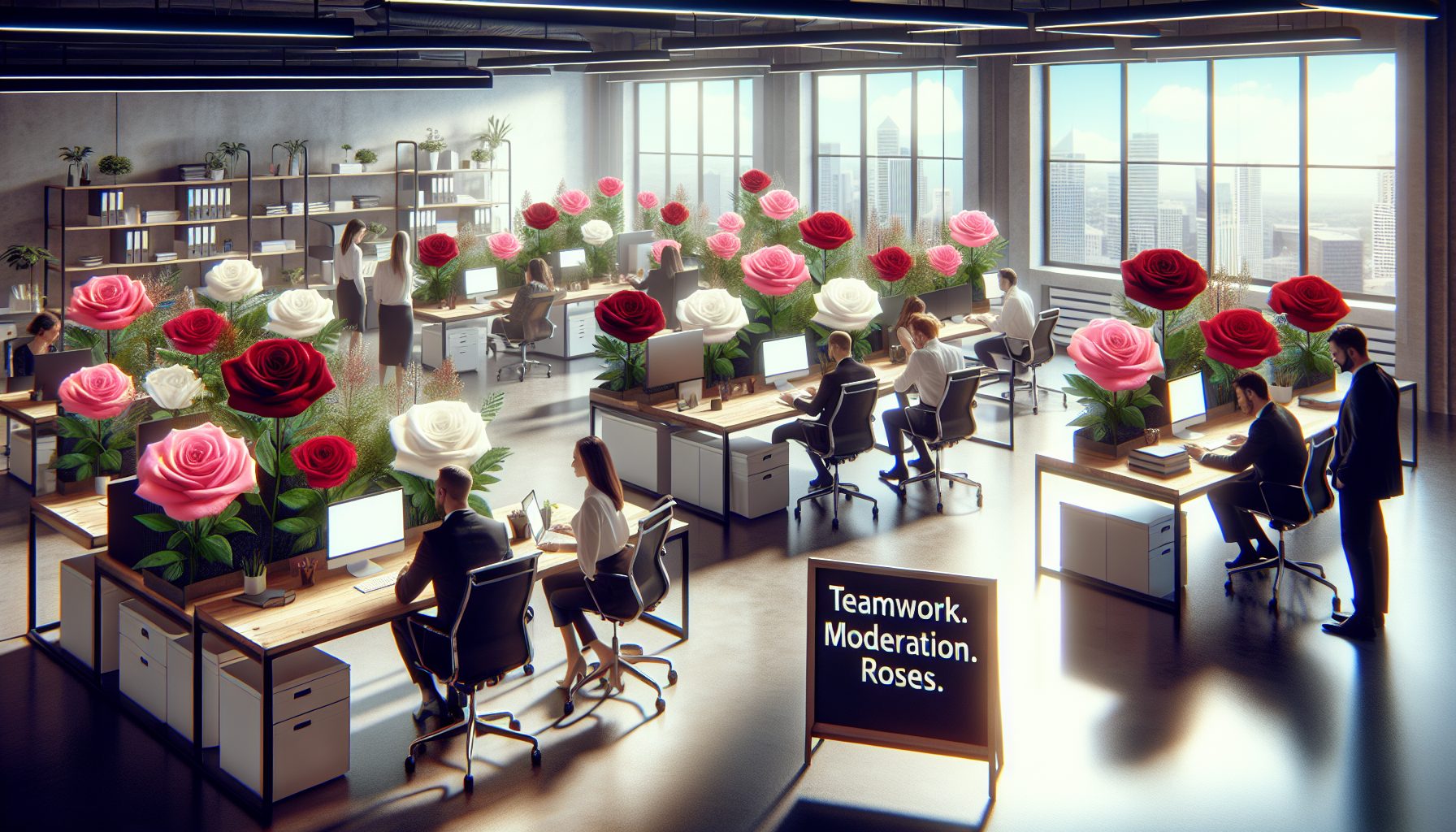 Розы в корпоративной культуре: неожиданный тренд