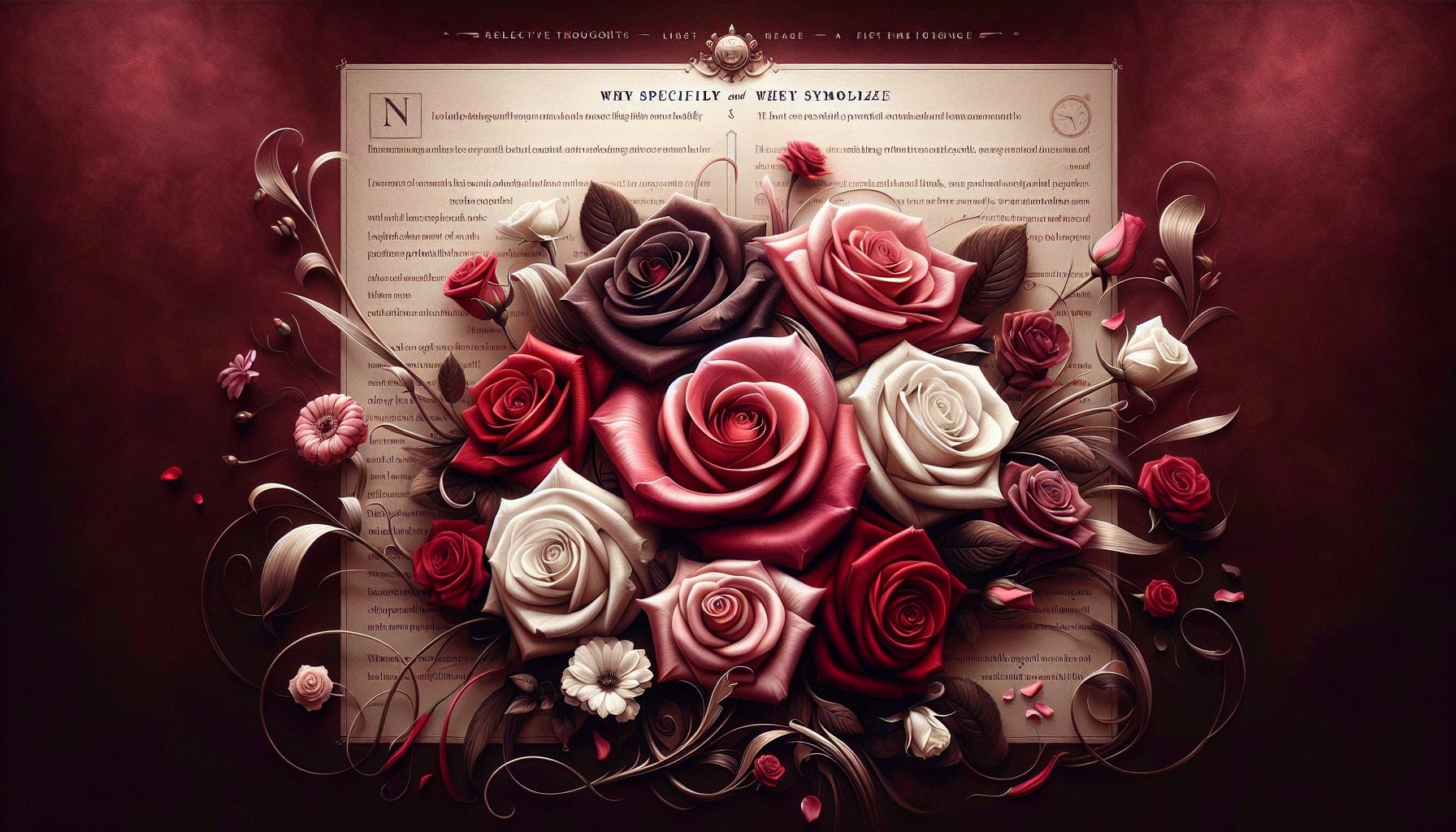 Почему именно розы и что они символизируют