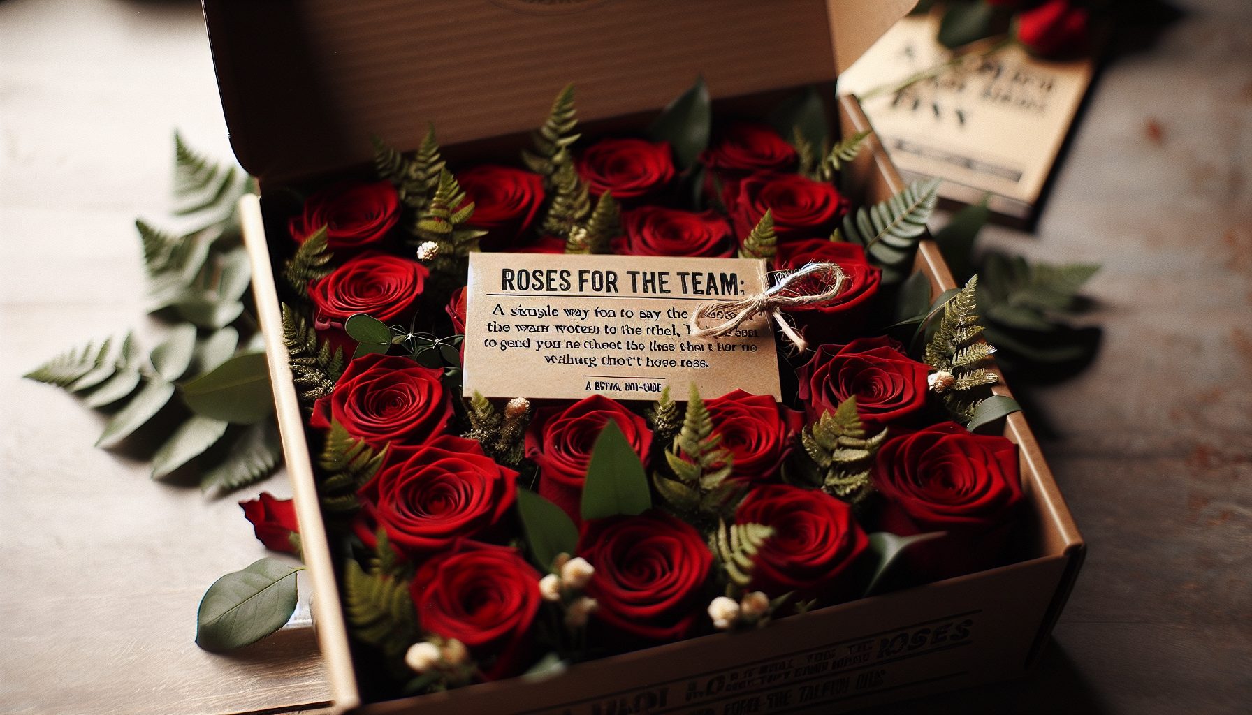 Мини-инструкция: розы для команды от идеи до действия