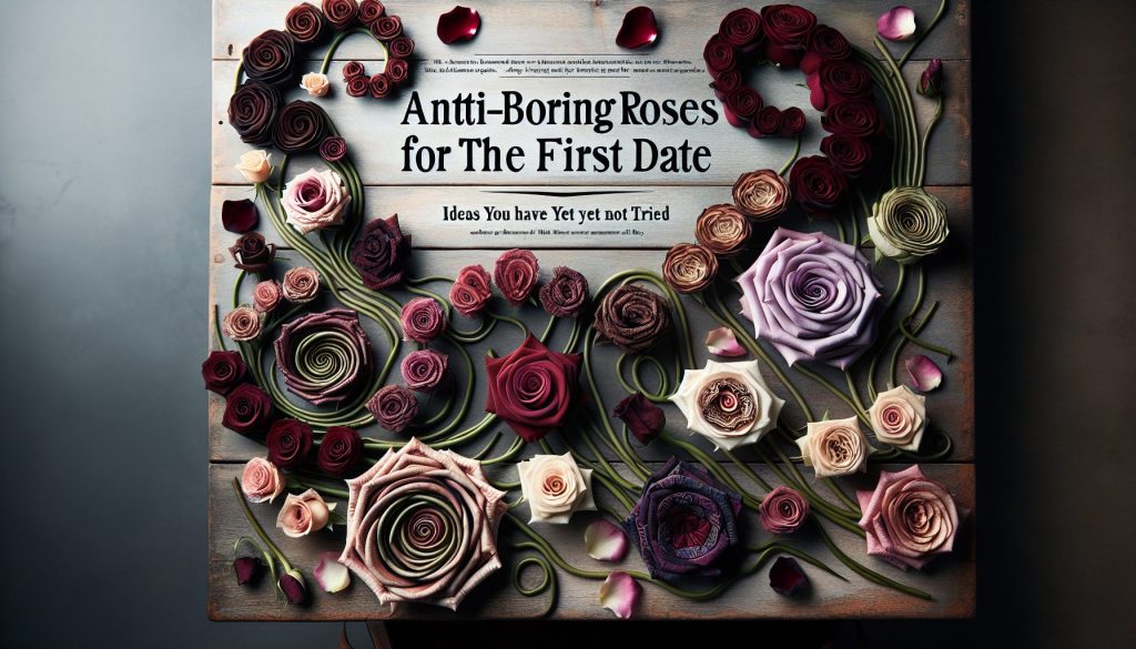 Антискучные розы для первой встречи: идеи, которые вы еще не пробовали