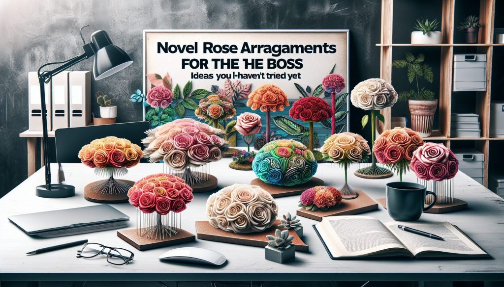 Антискучные розы для начальника: идеи, которые вы еще не пробовали
