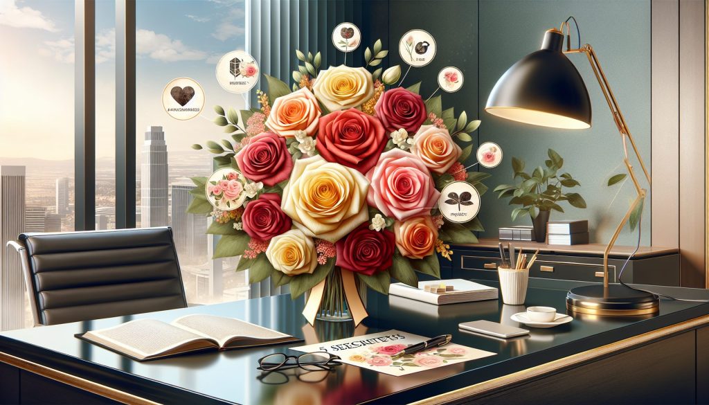 5 секретов идеальных букетов из розы для начальника