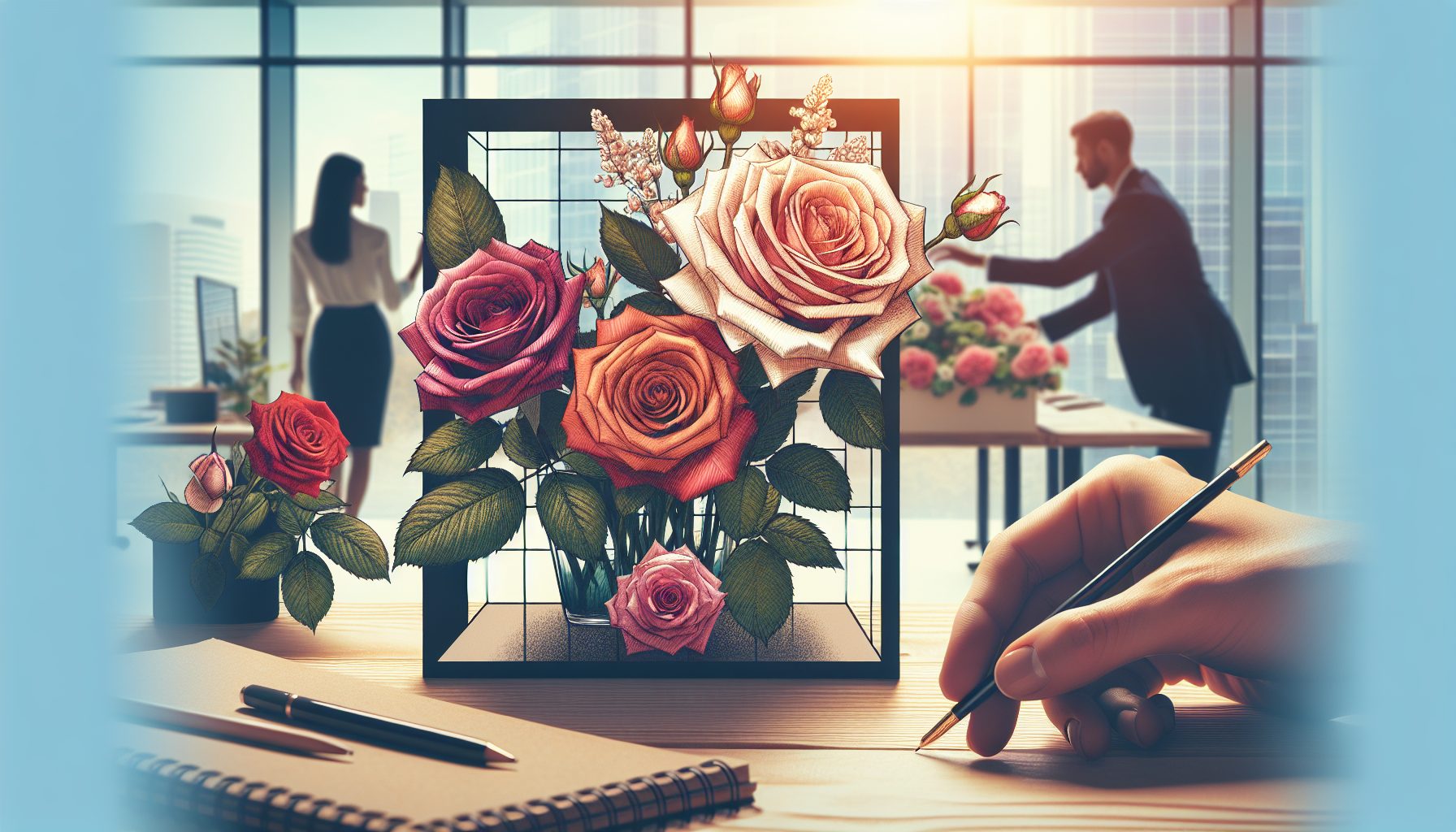Как выбрать розы для рабочих ситуаций