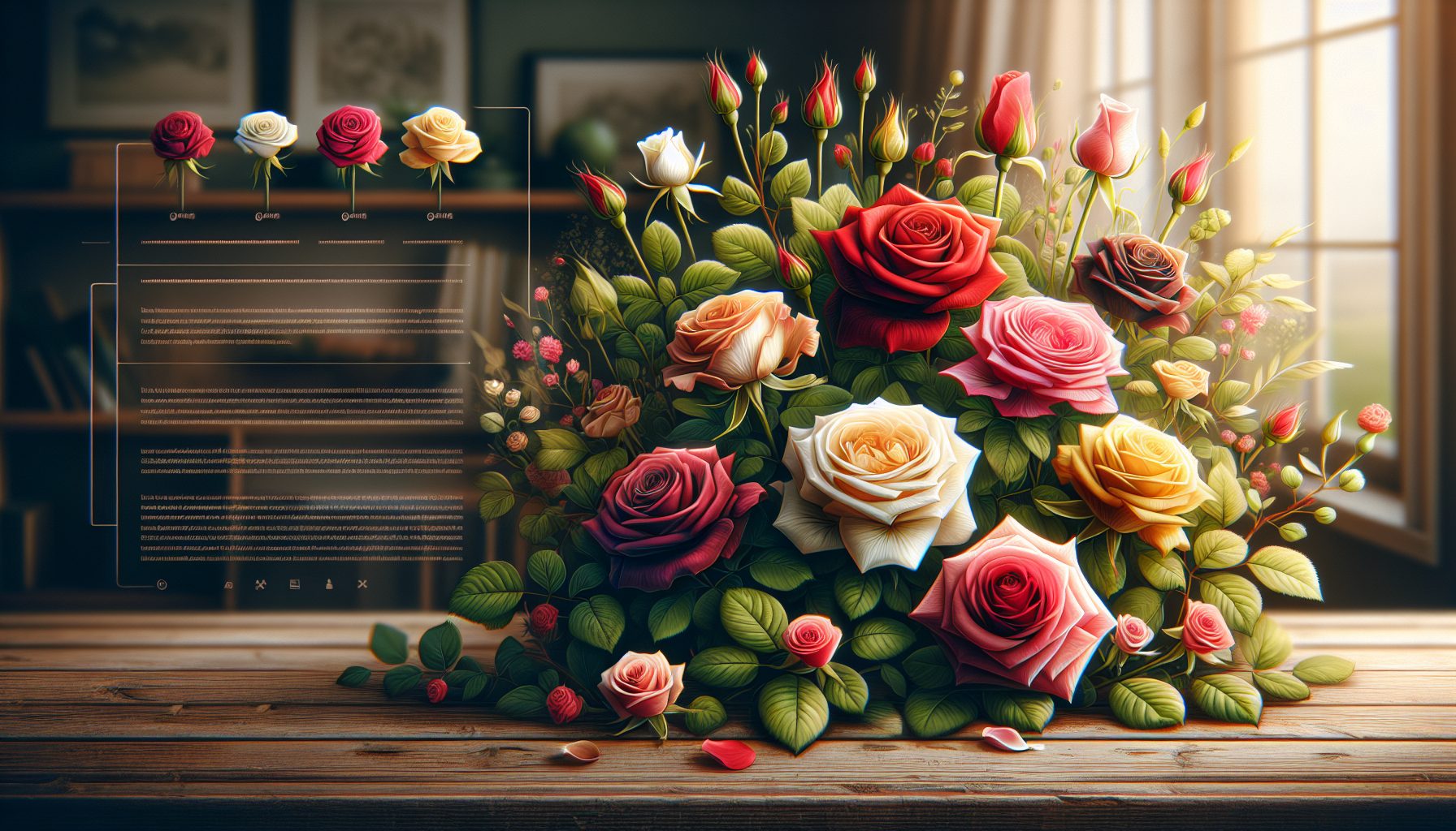 Как правильно выбрать розы для команды