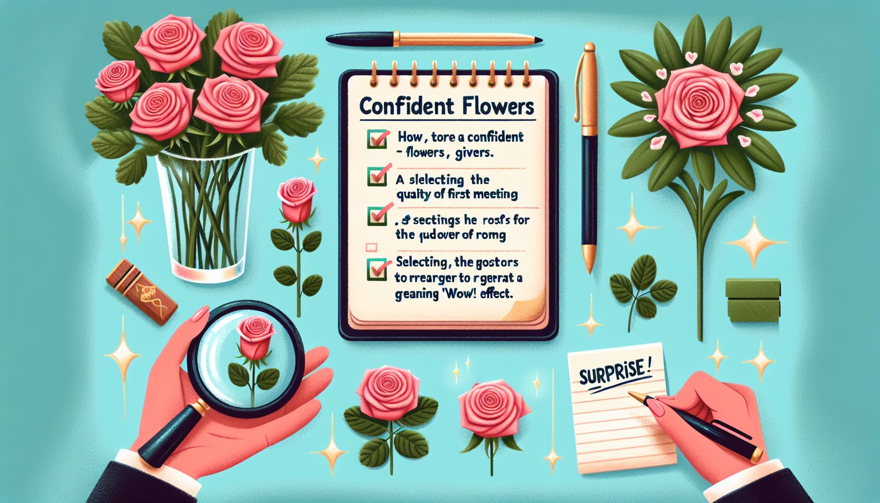 Чек-лист для уверенных цветодарителей