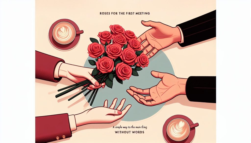 Розы для первой встречи: простой способ сказать главное без слов