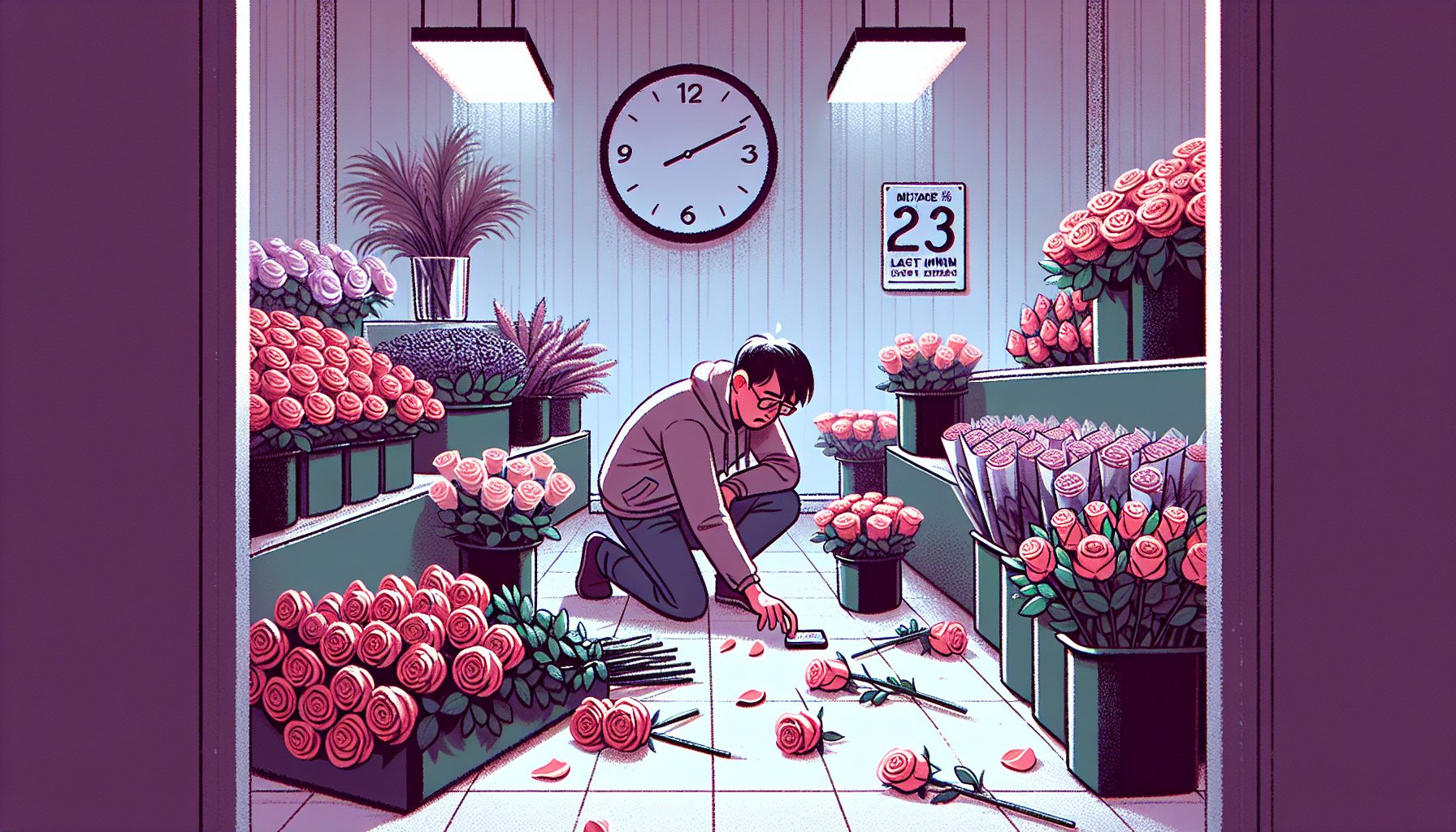 Ошибка №3: покупать цветы в последний момент