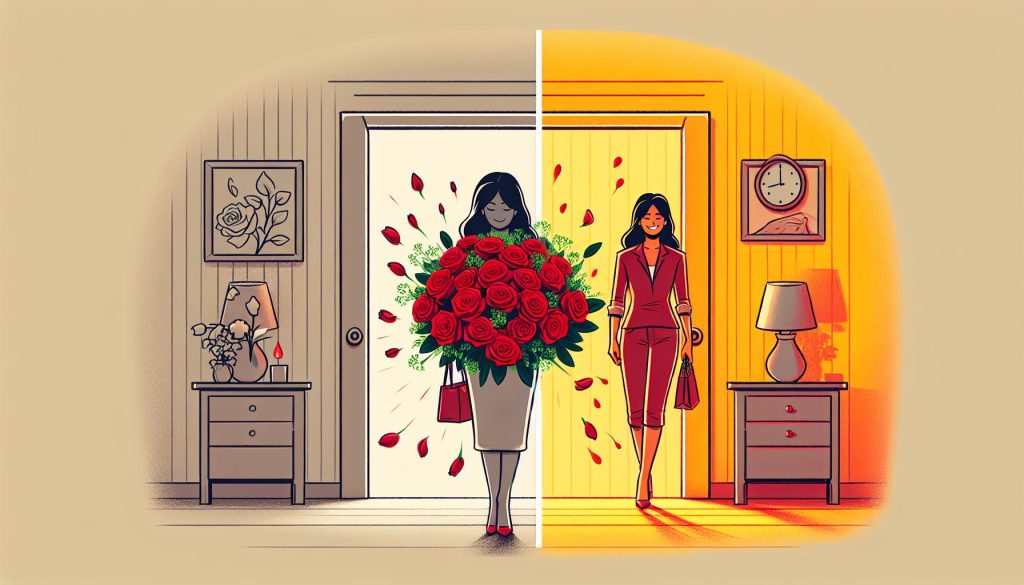 Как розы для дня рождения меняют настроение за 3 секунды