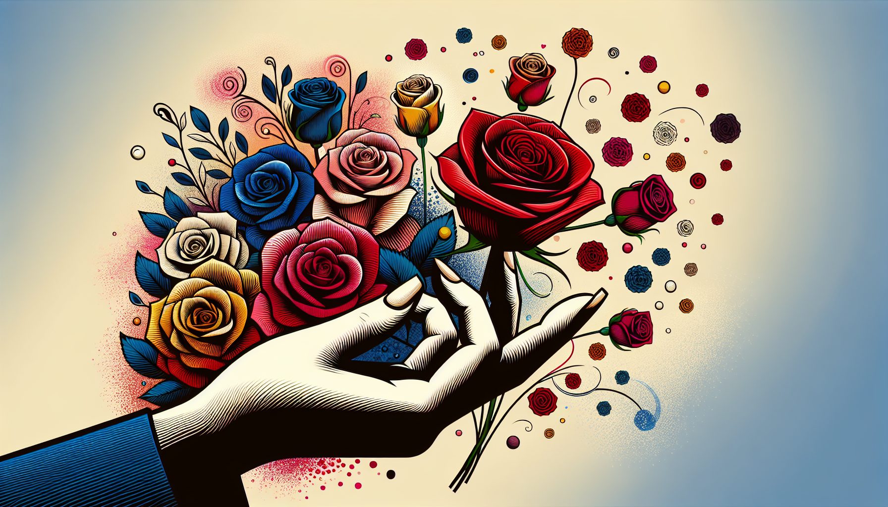 Розы как способ выразить эмоцию