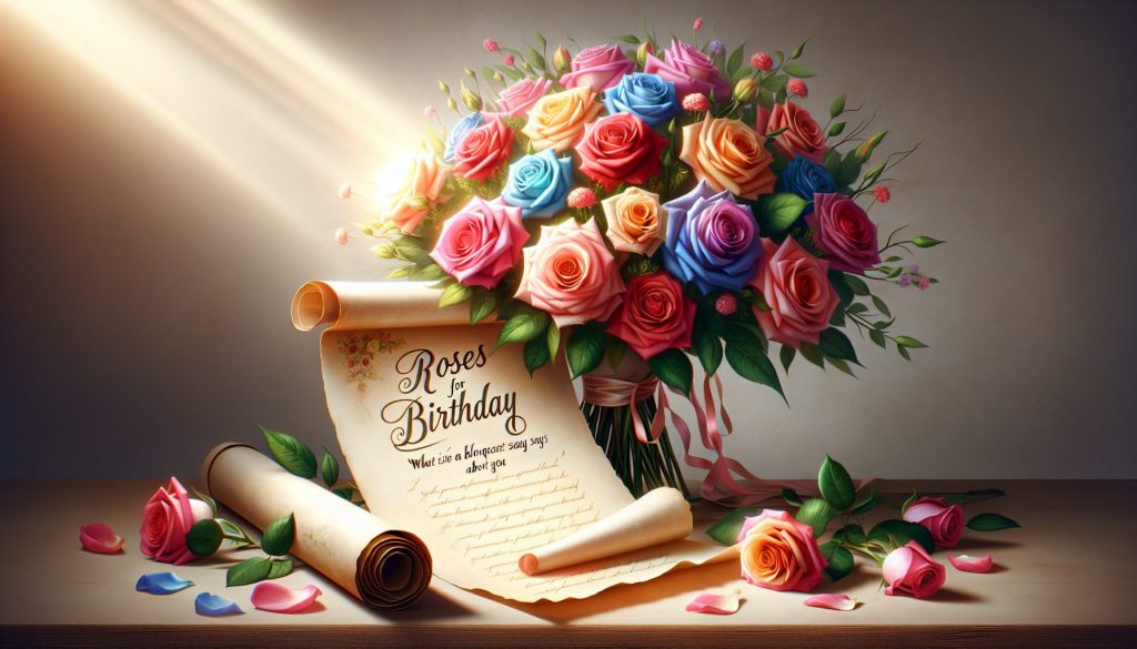 Розы для дня рождения: что о вас скажет такой букет